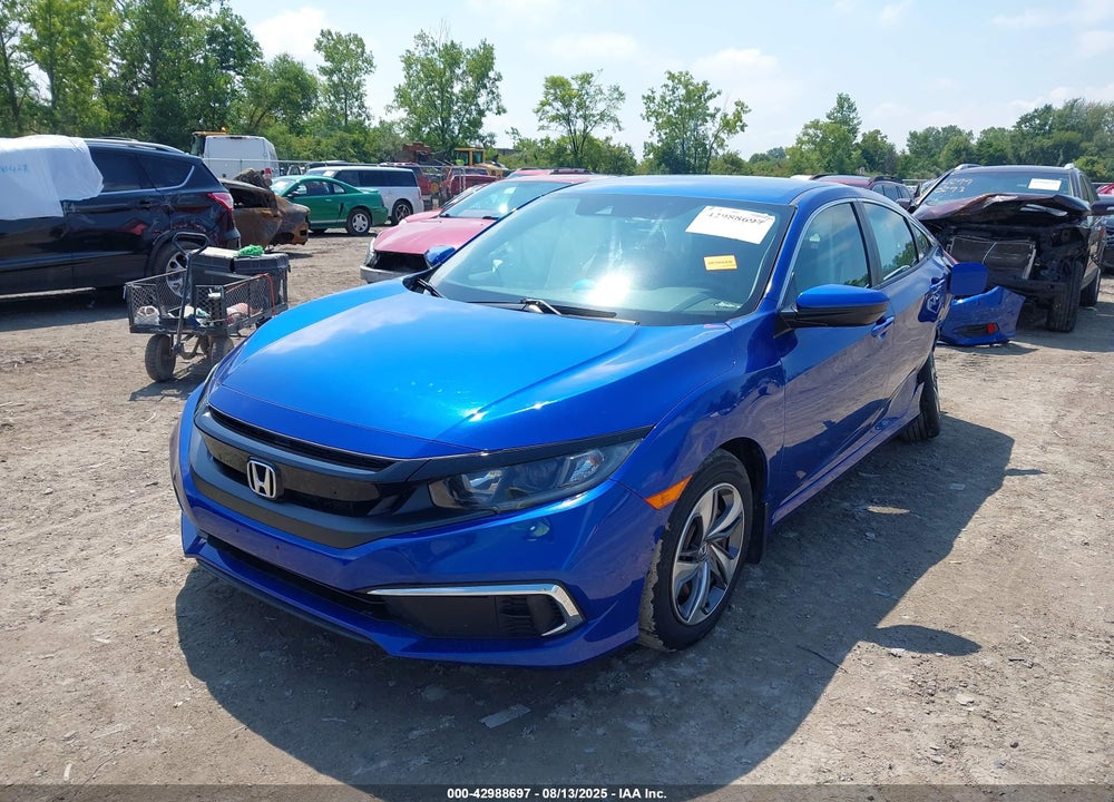 2019 HONDA CIVIC VIN: 2HGFC2F65KH574456