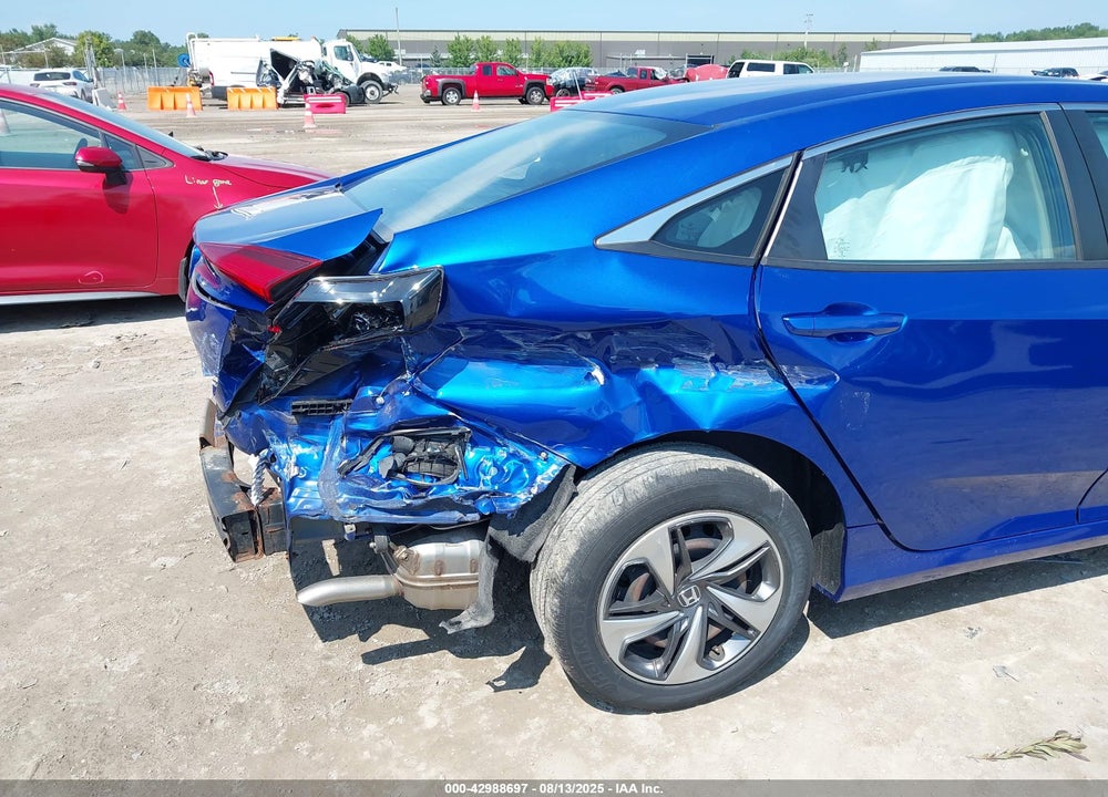 2019 HONDA CIVIC VIN: 2HGFC2F65KH574456