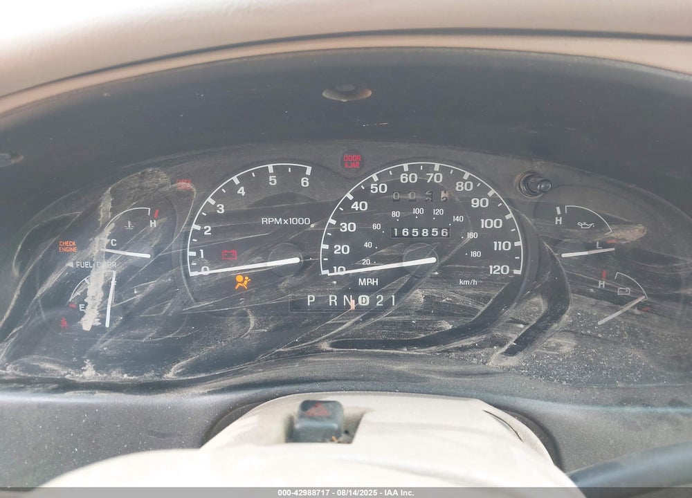 2001 FORD EXPLORER EDDIE BAUER VIN: 1FMZU74E71ZA69609