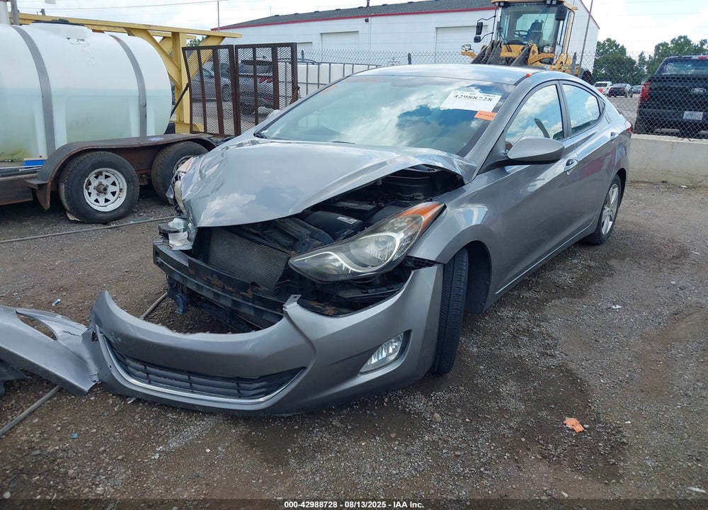 2012 HYUNDAI ELANTRA VIN: KMHDH4AE5CU191533