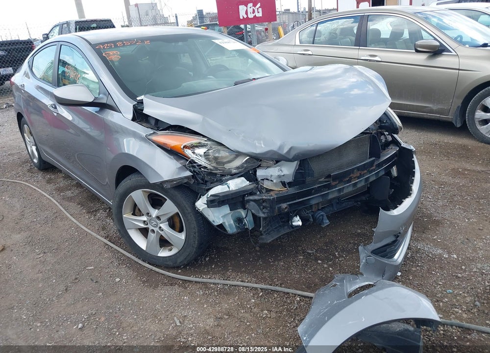 2012 HYUNDAI ELANTRA VIN: KMHDH4AE5CU191533