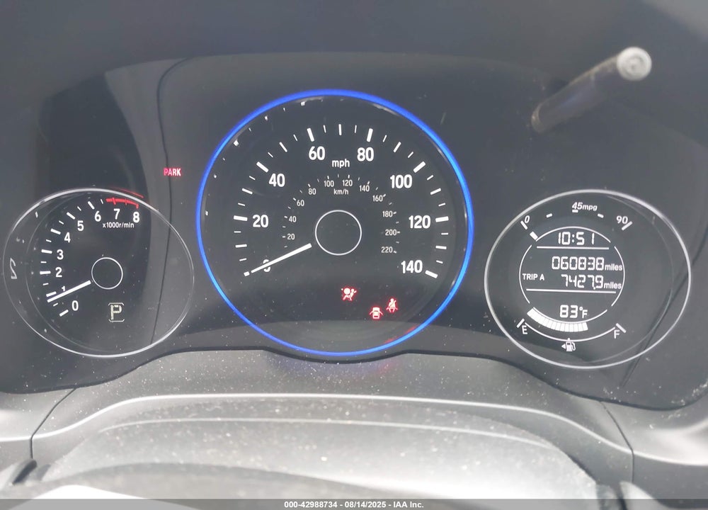 2017 HONDA HR-V VIN: 3CZRU6H53HM727361