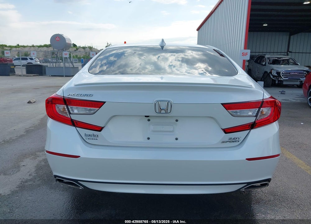 2019 HONDA ACCORD VIN: 1HGCV2F38KA005862