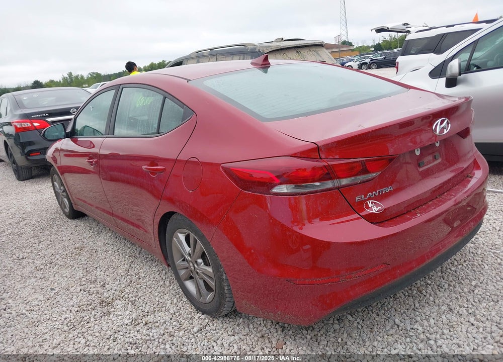 2018 HYUNDAI ELANTRA VIN: KMHD84LF9JU615461
