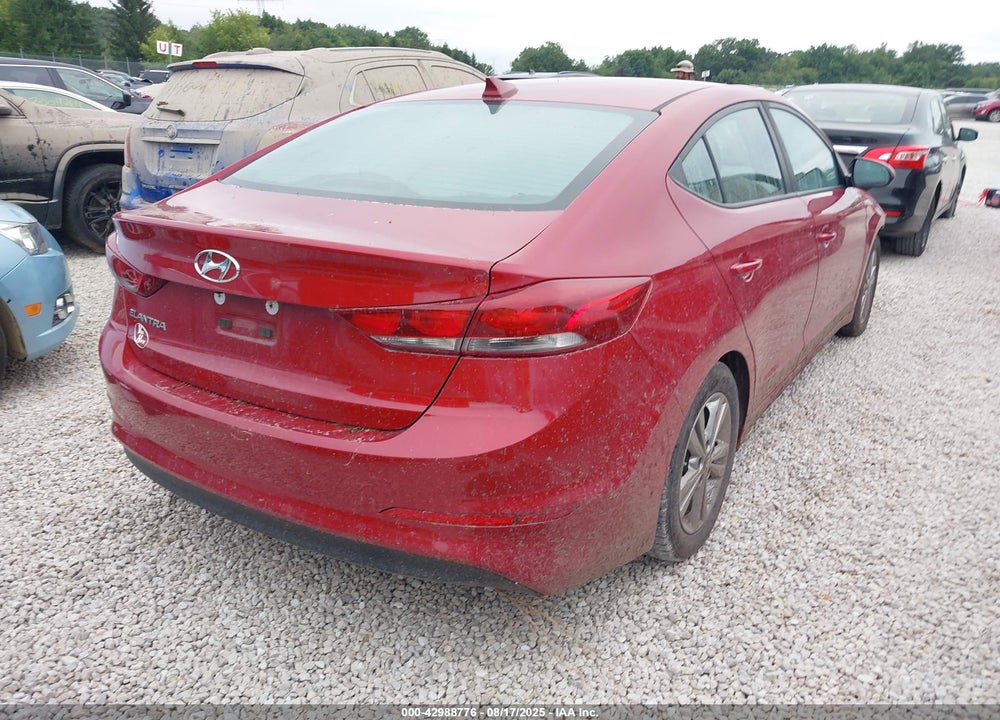 2018 HYUNDAI ELANTRA VIN: KMHD84LF9JU615461