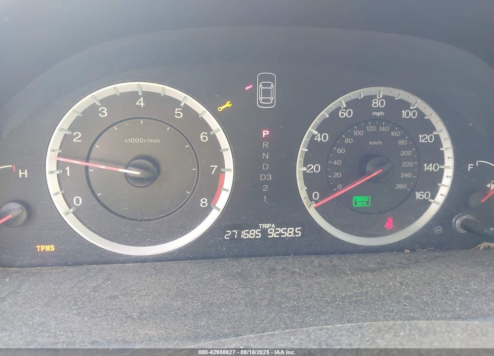 2008 HONDA ACCORD 2.4 EX-L VIN: 1HGCP26878A008850