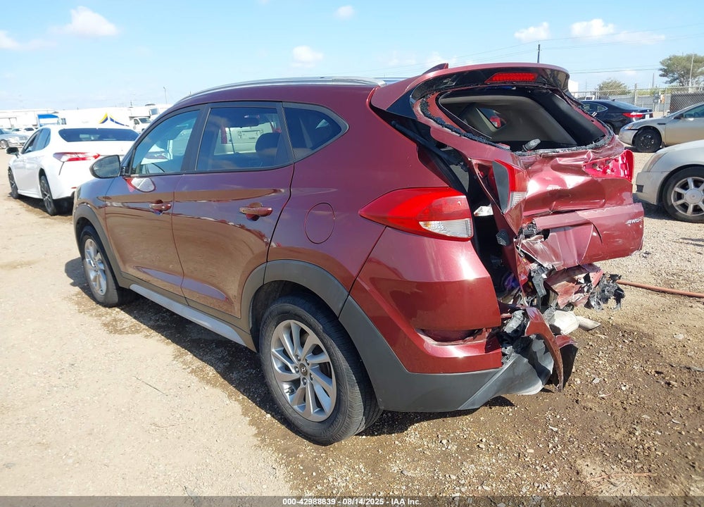 2018 HYUNDAI TUCSON VIN: KM8J3CA40JU637703