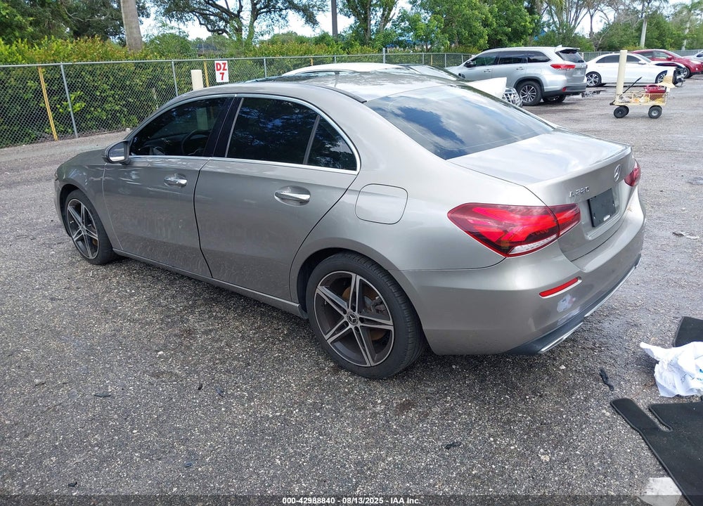 2019 MERCEDES-BENZ A-CLASS VIN: WDD3G4EB1KW032438