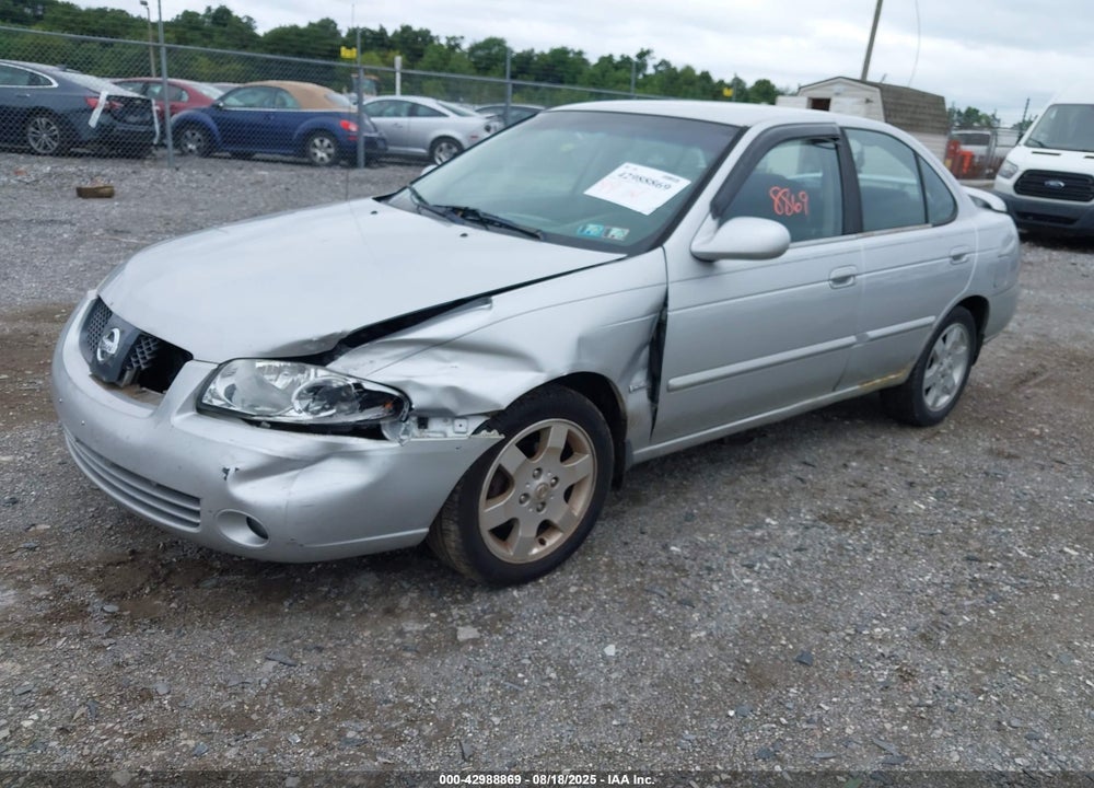 2006 NISSAN SENTRA 1.8S VIN: 3N1CB51D76L544080