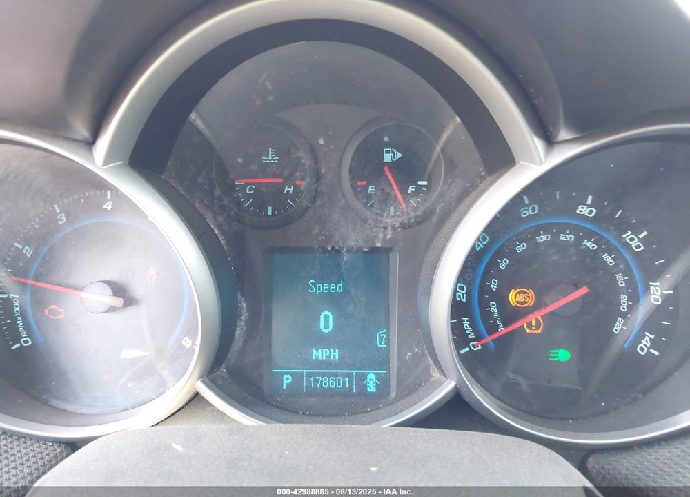2011 CHEVROLET CRUZE VIN: 1G1PF5S9XB7143322