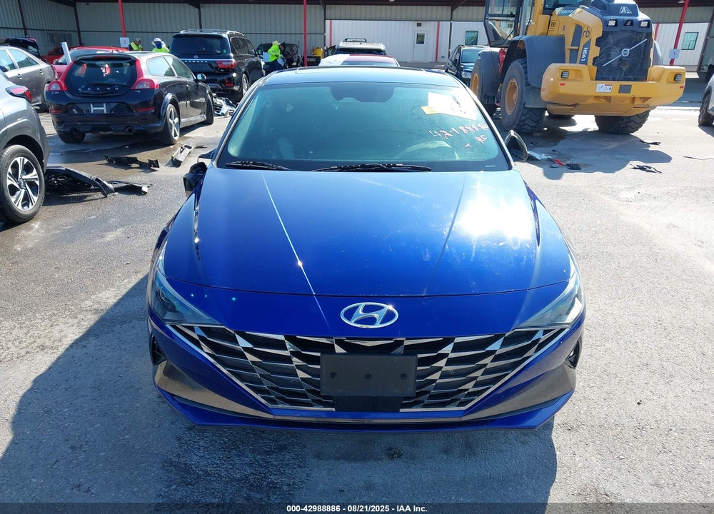 2021 HYUNDAI ELANTRA VIN: 5NPLN4AG5MH027124