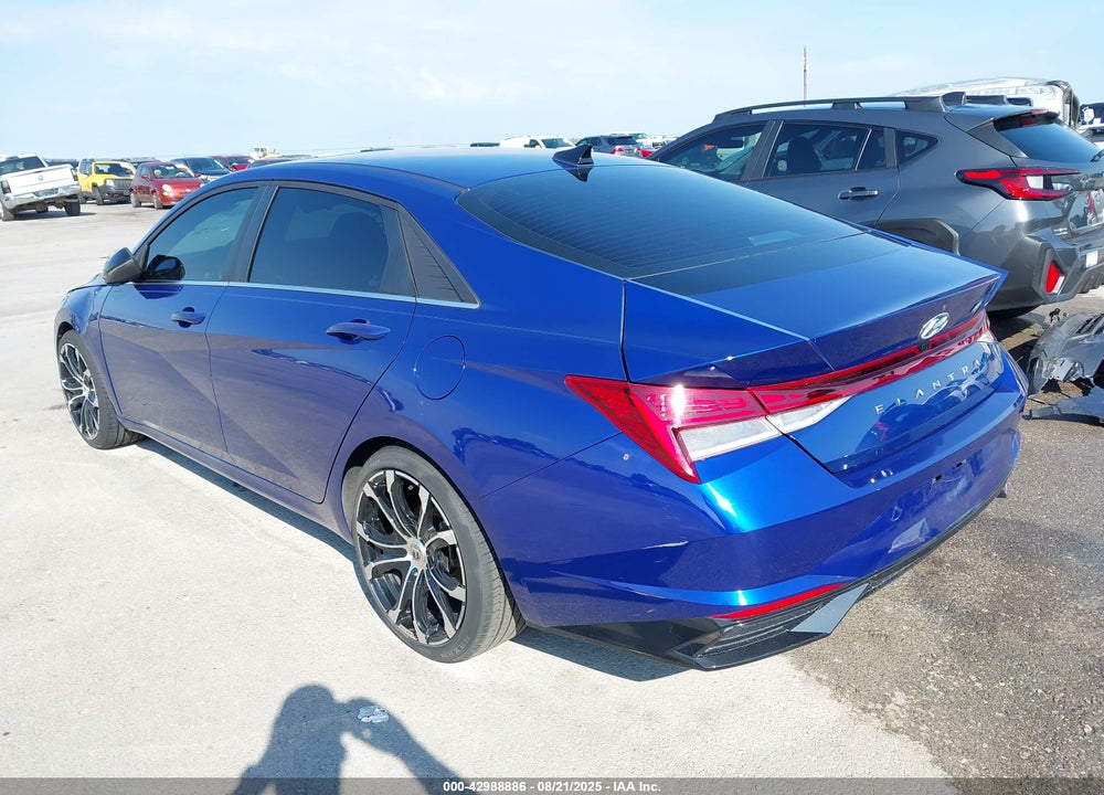2021 HYUNDAI ELANTRA VIN: 5NPLN4AG5MH027124