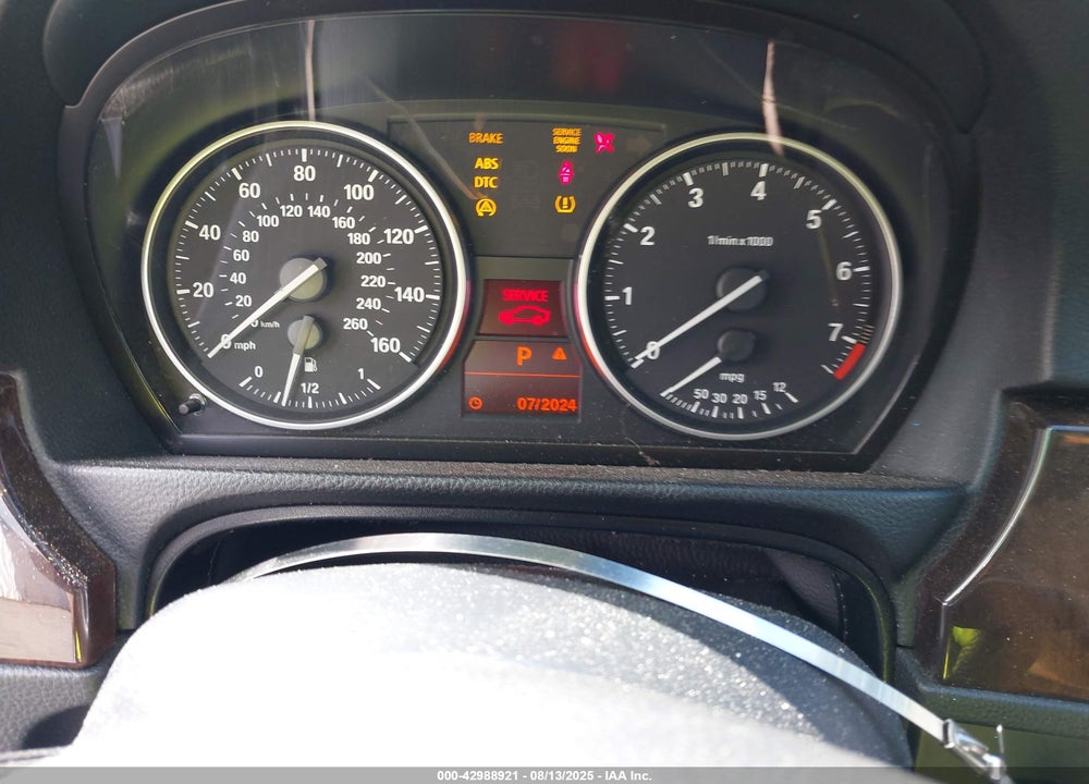 2011 BMW 3 SERIES VIN: WBAPH7C5XBE677714