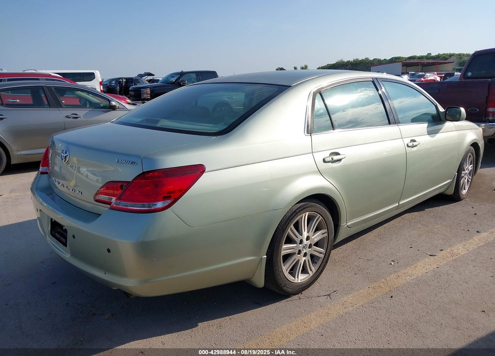 2007 TOYOTA AVALON LIMITED VIN: 4T1BK36B47U239708
