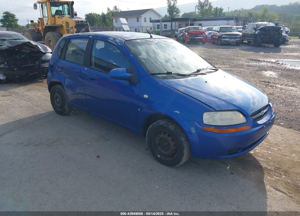 2008 CHEVROLET AVEO 5 LS VIN: KL1TD66618B135656