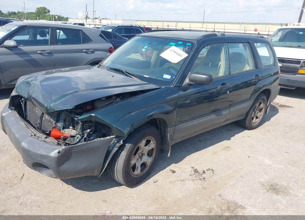 2005 SUBARU FORESTER 2.5X VIN: JF1SG63635H700679
