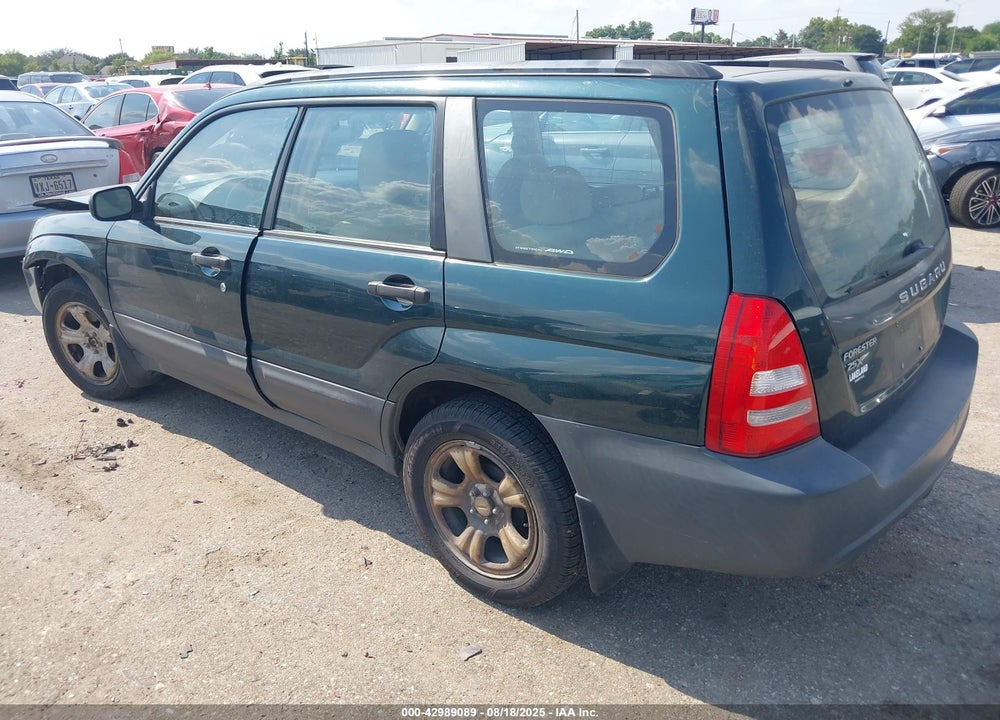2005 SUBARU FORESTER 2.5X VIN: JF1SG63635H700679