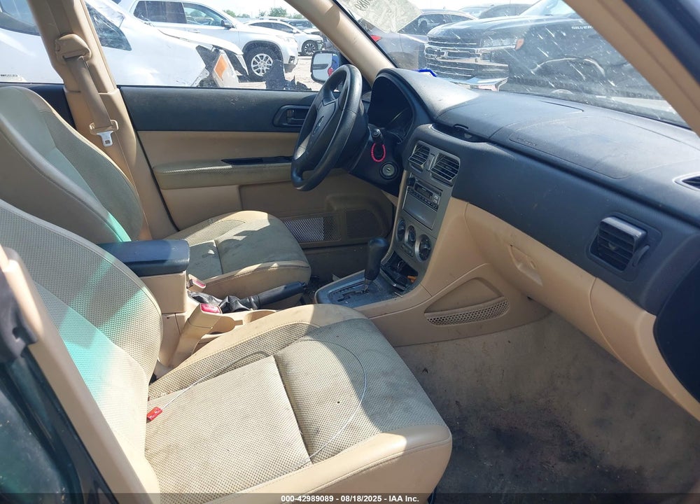 2005 SUBARU FORESTER 2.5X VIN: JF1SG63635H700679