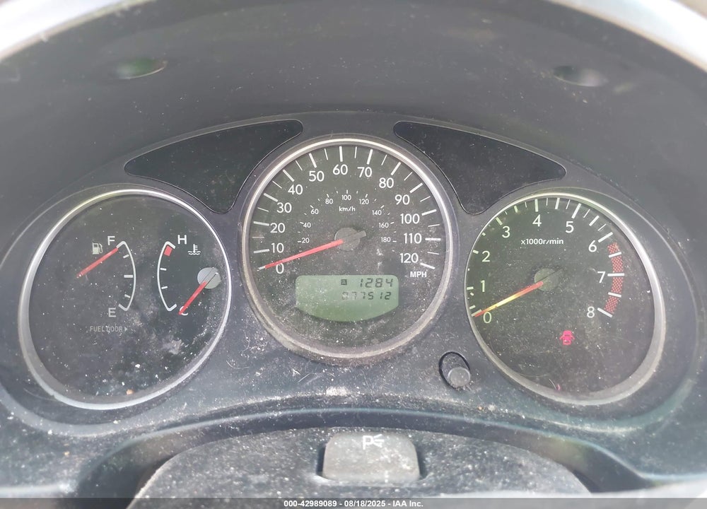 2005 SUBARU FORESTER 2.5X VIN: JF1SG63635H700679