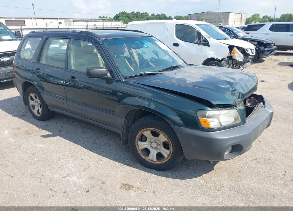 2005 SUBARU FORESTER 2.5X VIN: JF1SG63635H700679