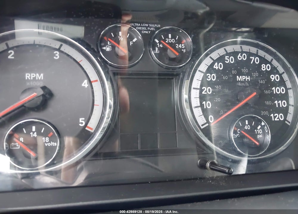 2012 RAM 4500 CHASSIS ST/SLT VIN: 3C7WDKBL3CG246190