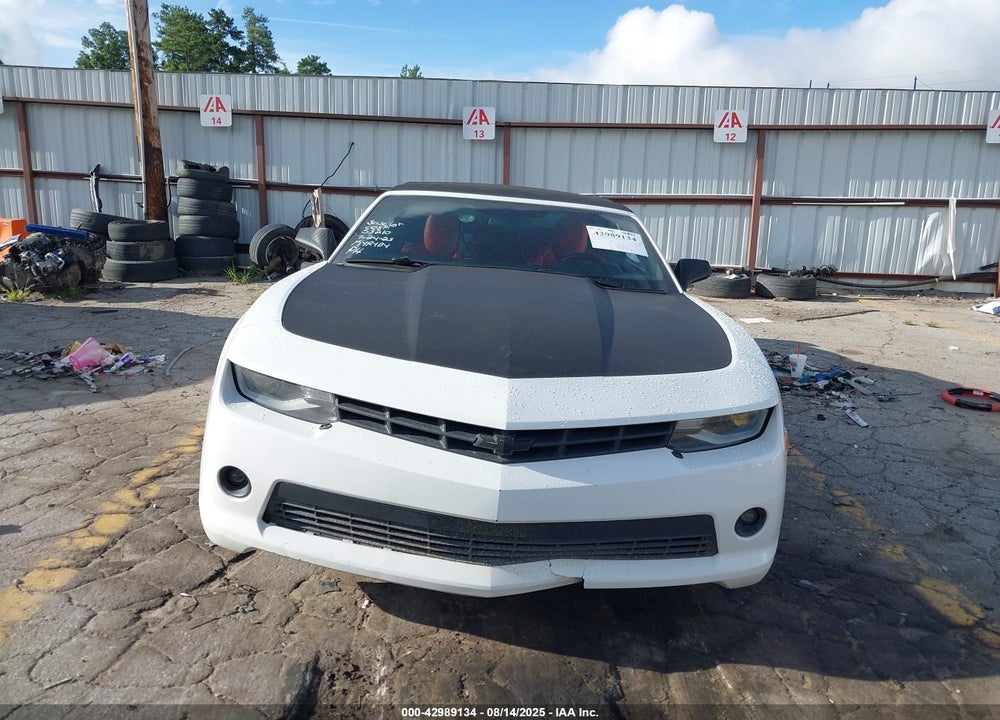 2015 CHEVROLET CAMARO 1LT VIN: 2G1FD3D33F9269928