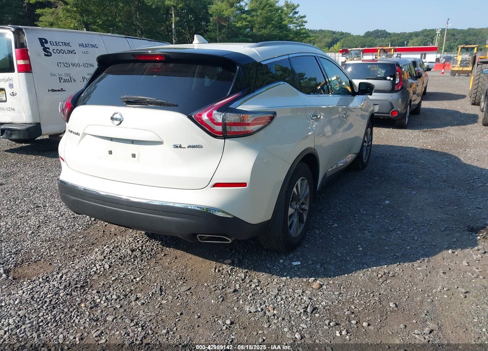 2017 NISSAN MURANO VIN: 5N1AZ2MH4HN194886