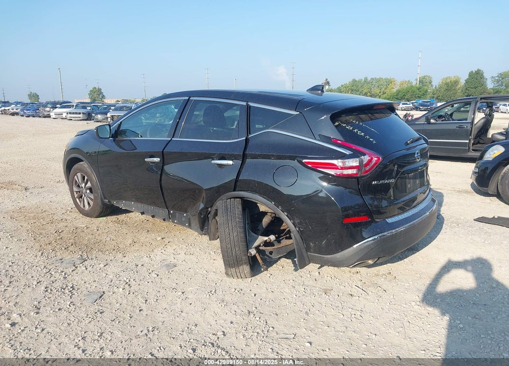 2018 NISSAN MURANO S VIN: 5N1AZ2MH0JN166511