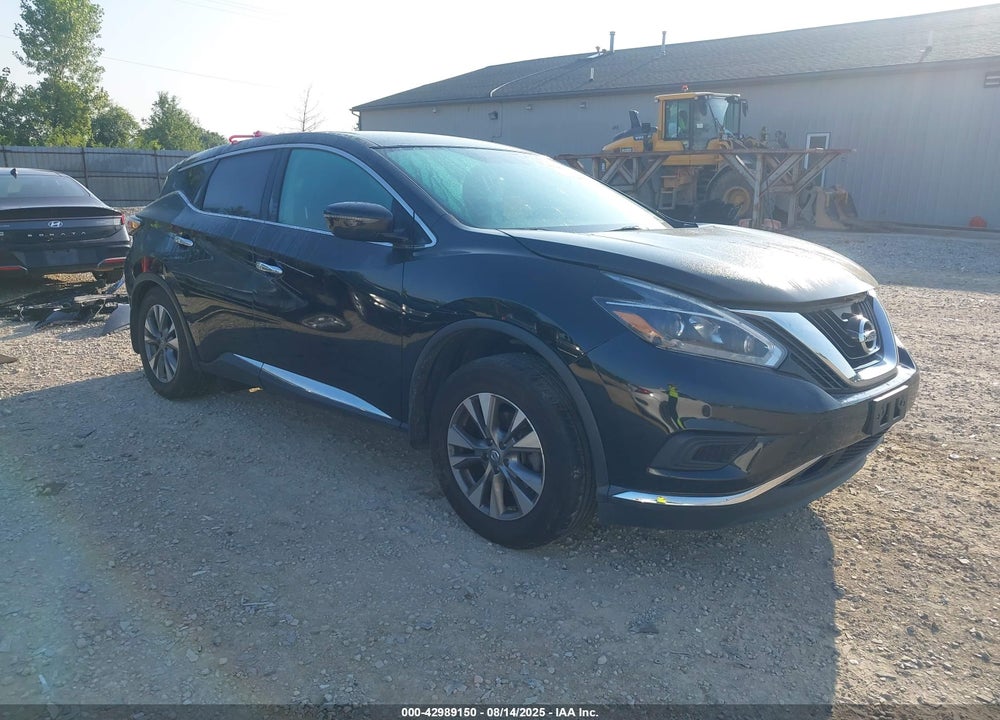 2018 NISSAN MURANO S VIN: 5N1AZ2MH0JN166511