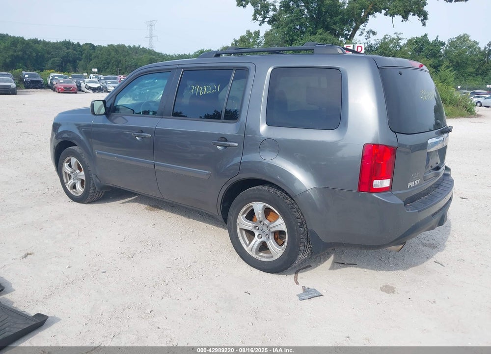 2012 HONDA PILOT VIN: 5FNYF4H54CB049605
