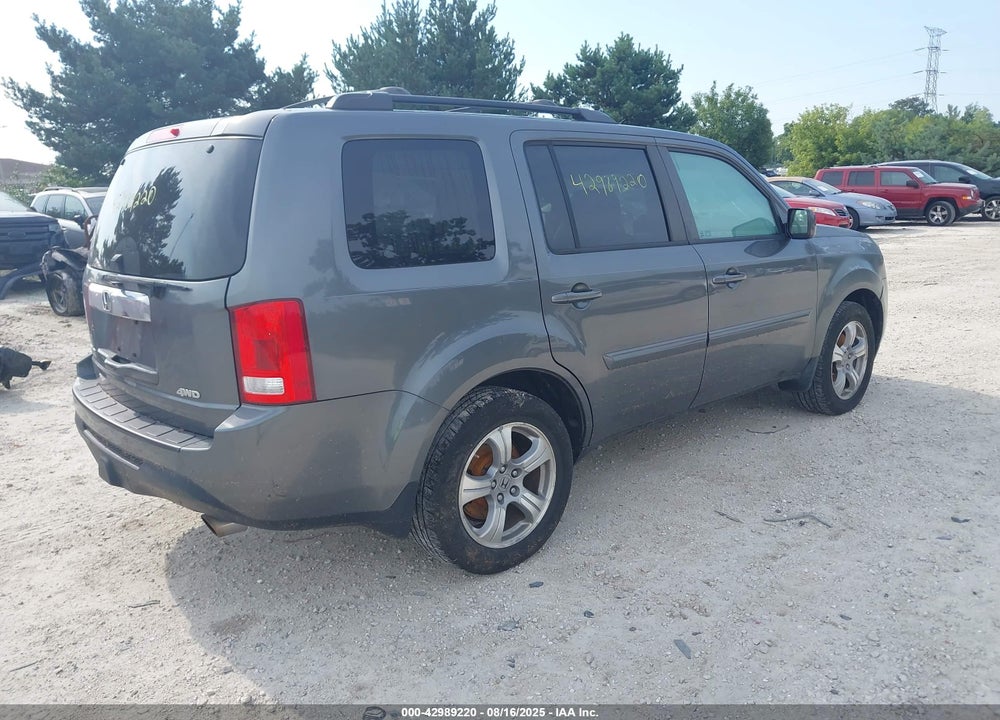 2012 HONDA PILOT VIN: 5FNYF4H54CB049605