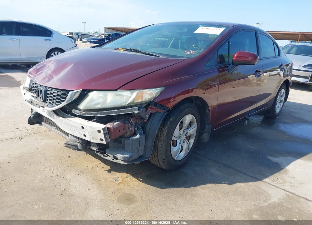 2015 HONDA CIVIC VIN: 19XFB2F50FE120870