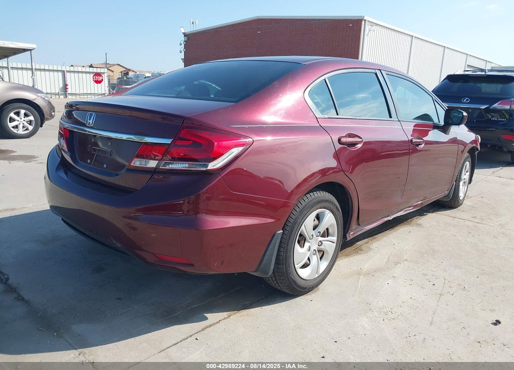2015 HONDA CIVIC VIN: 19XFB2F50FE120870