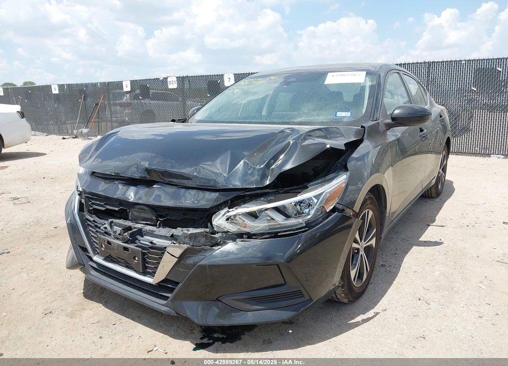 2022 NISSAN SENTRA VIN: 3N1AB8CV9NY231273