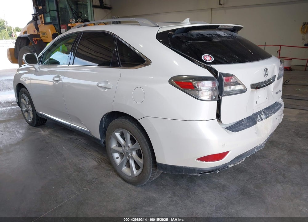 2012 LEXUS RX 350 VIN: 2T2ZK1BA3CC078050
