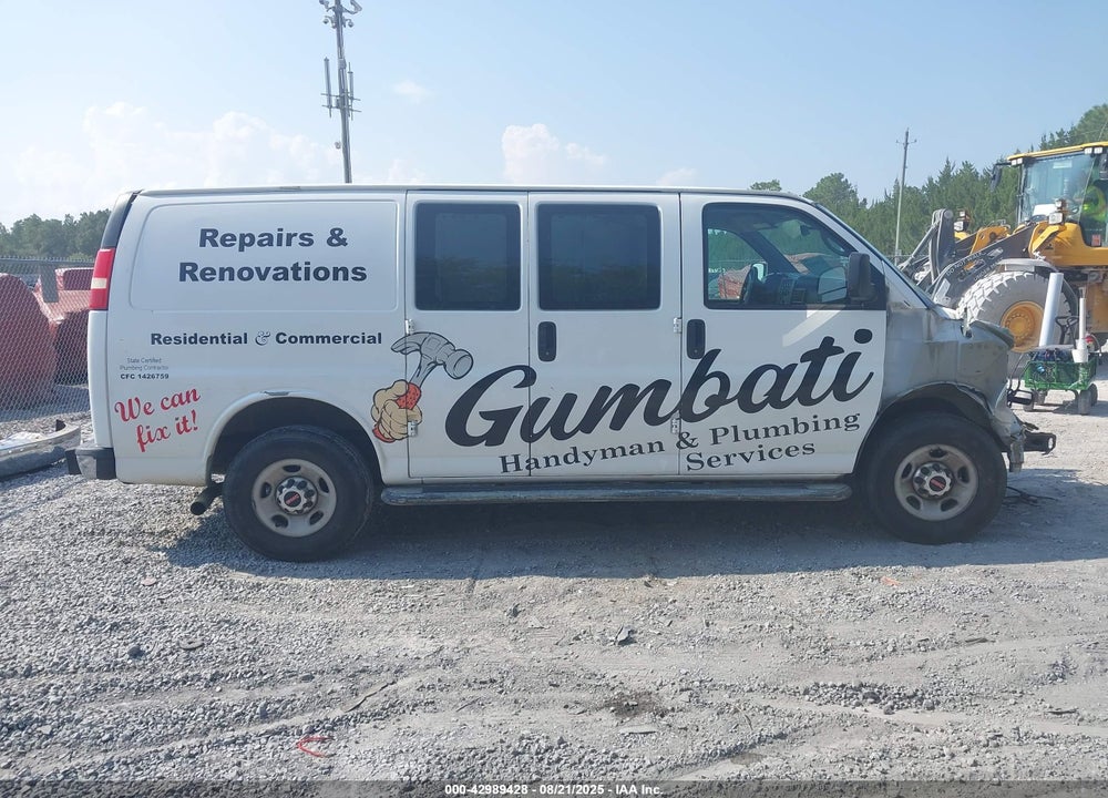 2015 GMC SAVANA 2500 WORK VAN VIN: 1GTW7FCF7F1901538