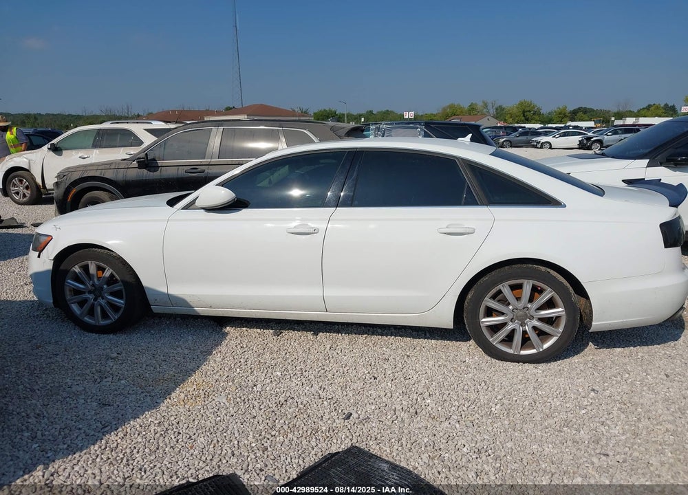 2014 AUDI A6 VIN: WAUGFAFC0EN053261