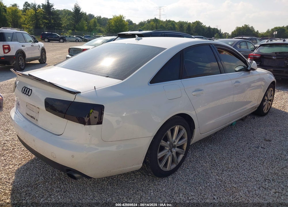 2014 AUDI A6 VIN: WAUGFAFC0EN053261