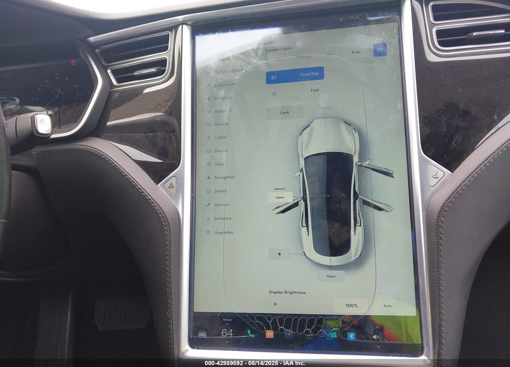 2014 TESLA MODEL S VIN: 5YJSA1H18EFP66818