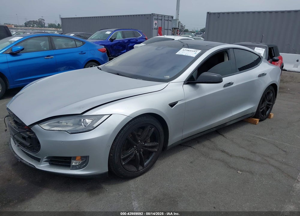 2014 TESLA MODEL S VIN: 5YJSA1H18EFP66818