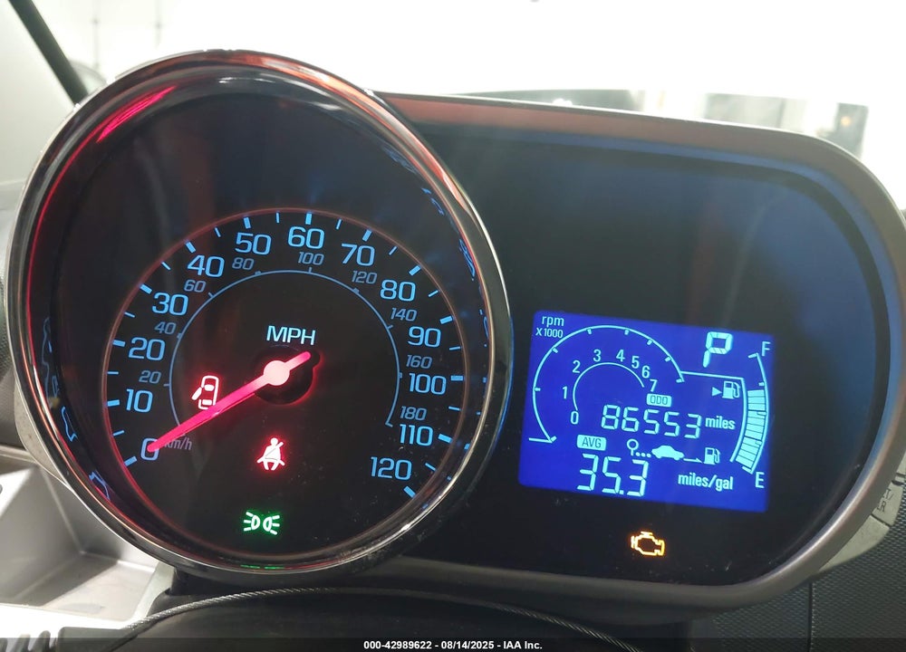 2015 CHEVROLET SPARK VIN: KL8CD6S97FC788517