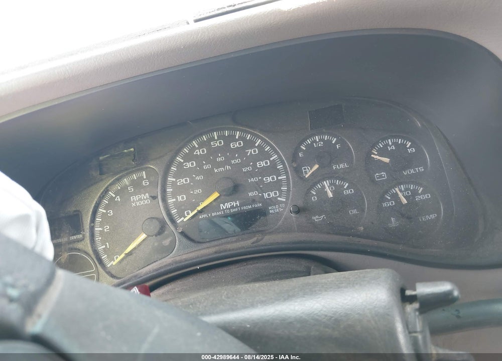 2000 GMC SIERRA 1500 SL VIN: 1GTEC19T4YZ292226