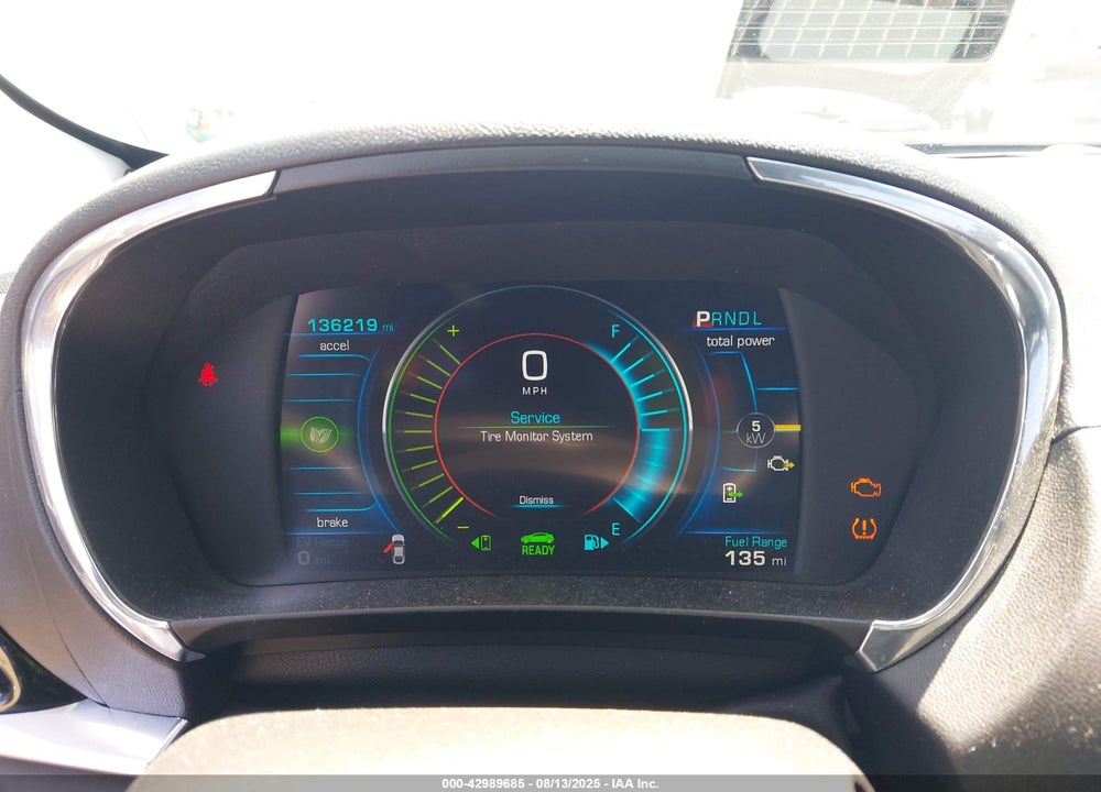 2017 CHEVROLET VOLT VIN: 1G1RD6S54HU101563