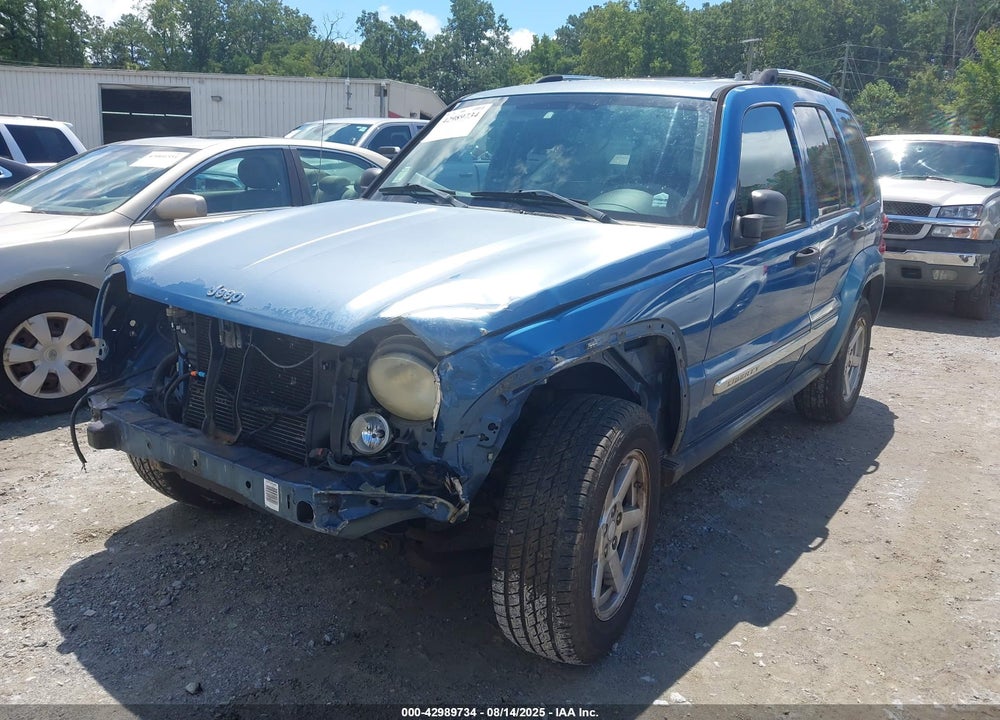 2006 JEEP LIBERTY LIMITED EDITION VIN: 1J4GK58K56W190387