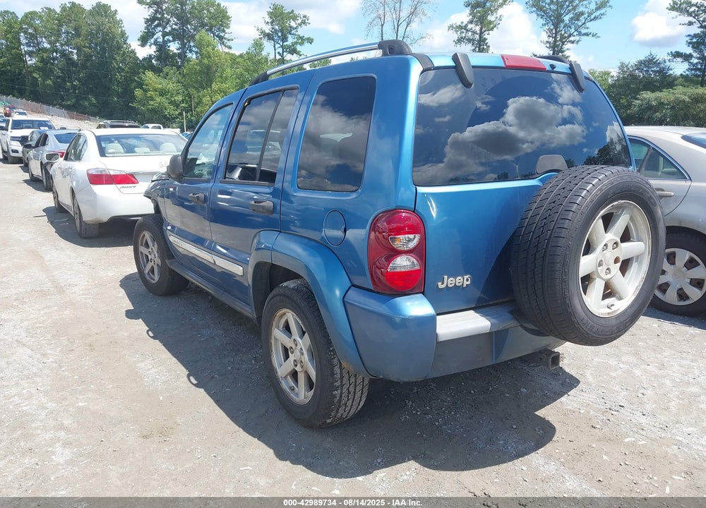 2006 JEEP LIBERTY LIMITED EDITION VIN: 1J4GK58K56W190387