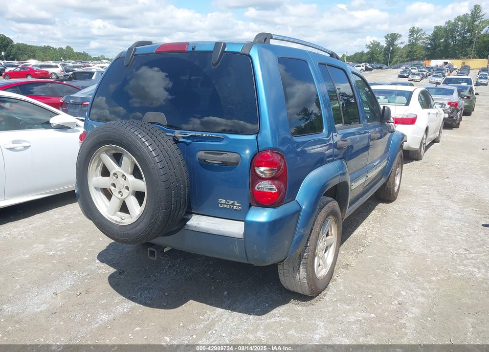 2006 JEEP LIBERTY LIMITED EDITION VIN: 1J4GK58K56W190387