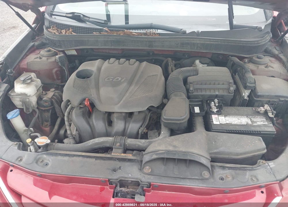 2012 HYUNDAI SONATA GLS VIN: 5NPEB4AC9CH322675
