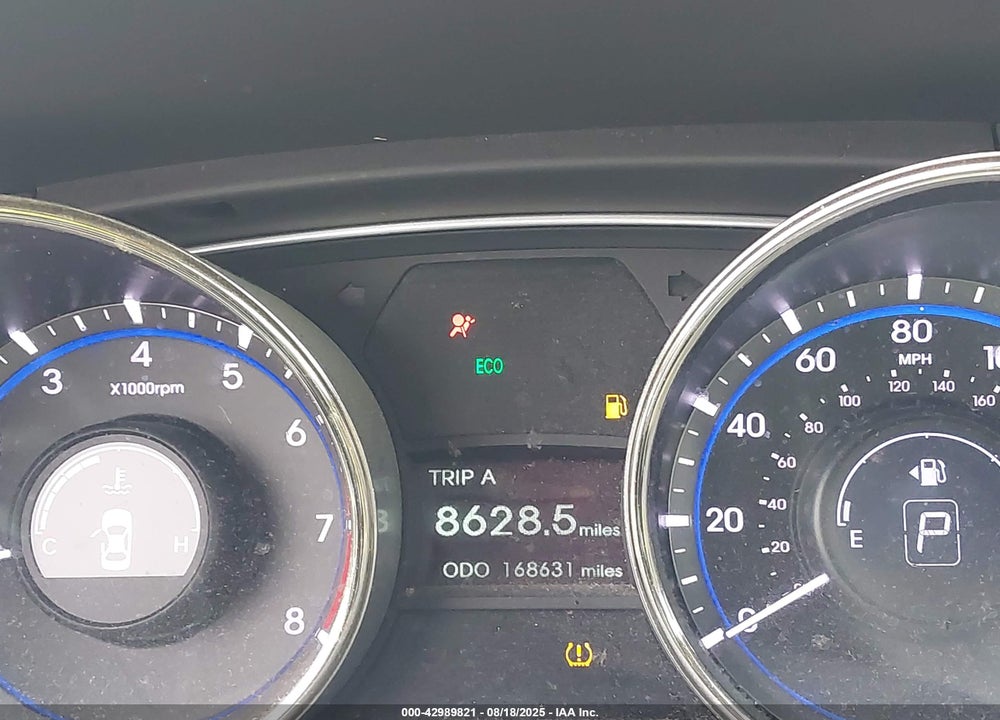 2012 HYUNDAI SONATA GLS VIN: 5NPEB4AC9CH322675