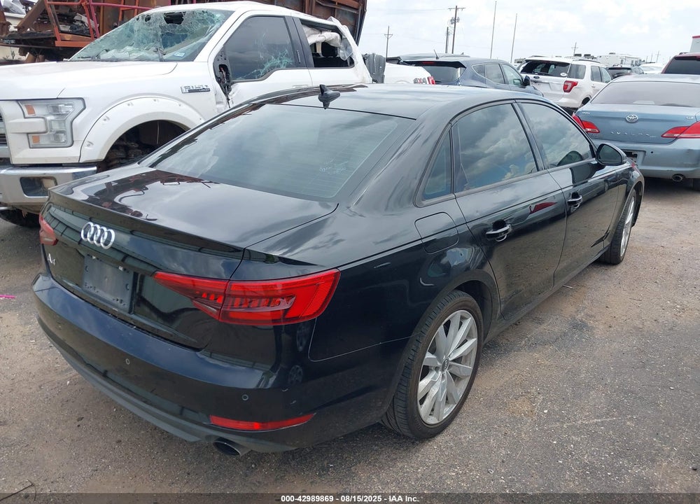 2017 AUDI A4 VIN: WAUGNAF41HN004702