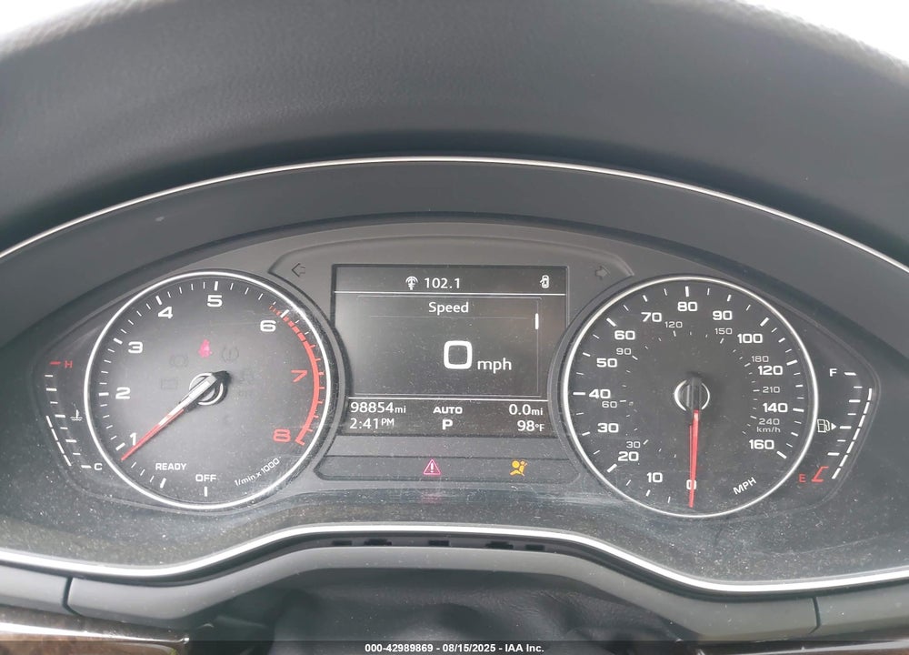 2017 AUDI A4 VIN: WAUGNAF41HN004702